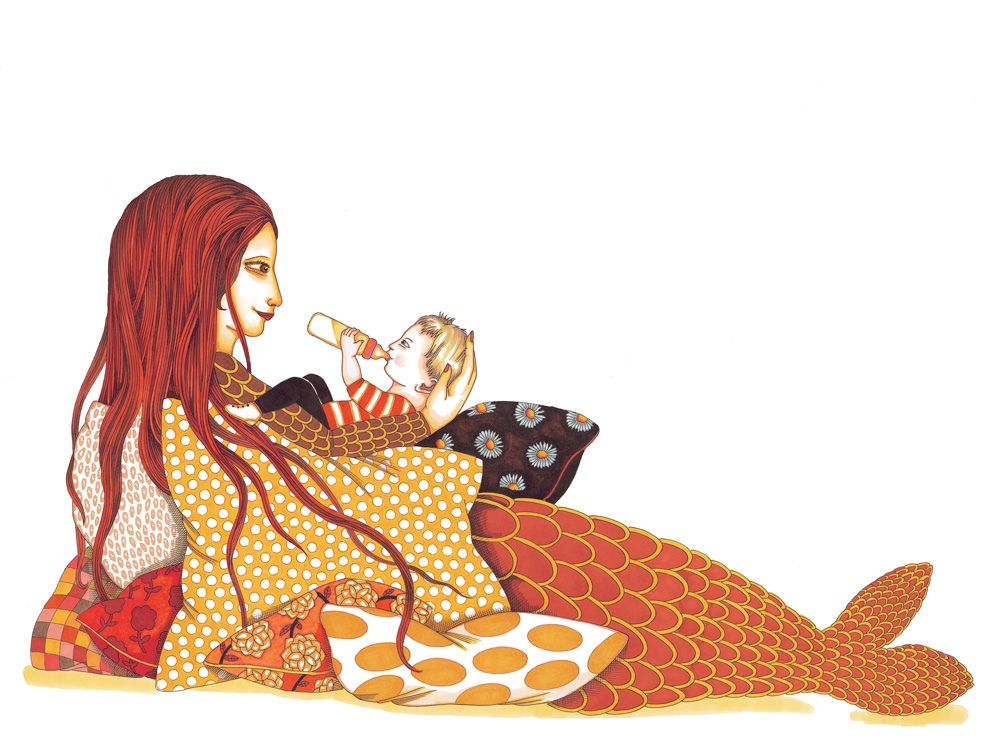 02_p06-07 - Illustrations du livre Tout va bien Merlin_Thierry Magnier_2009
